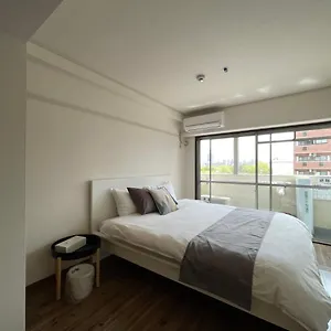 アパート Bhotel Dai3himawari - 2br Good For 6ppl Overlooking Peace Park With Wifi!, 広島市